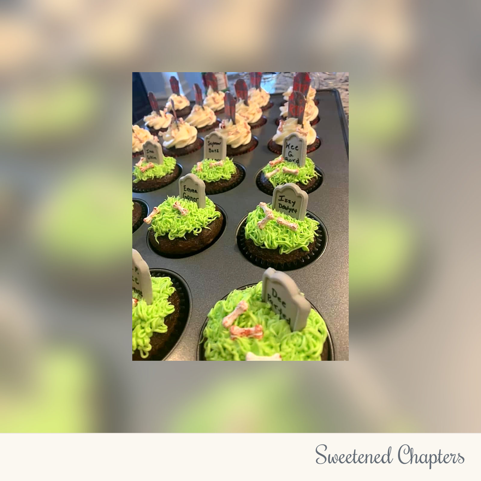 HalloweenTheme_Cupcakes by Sweetened Chapters