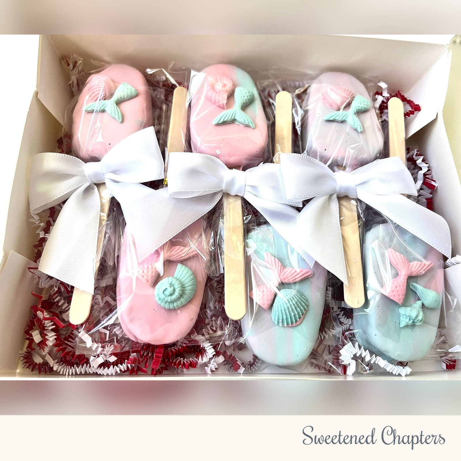 MermaidBirthday_Pink_Pops by Sweetened Chapters