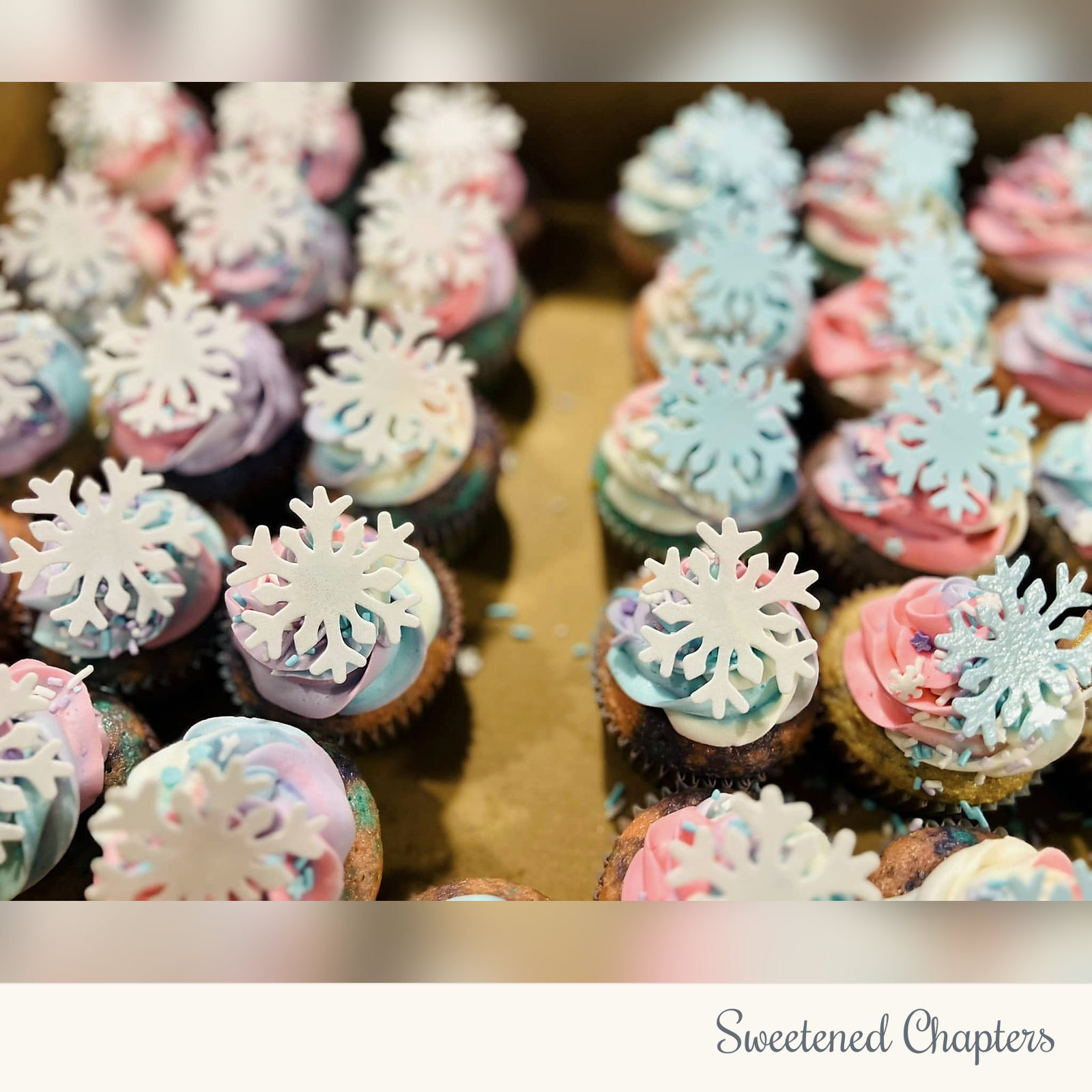 FrozenTheme_Cupcakes by Sweetened Chapters