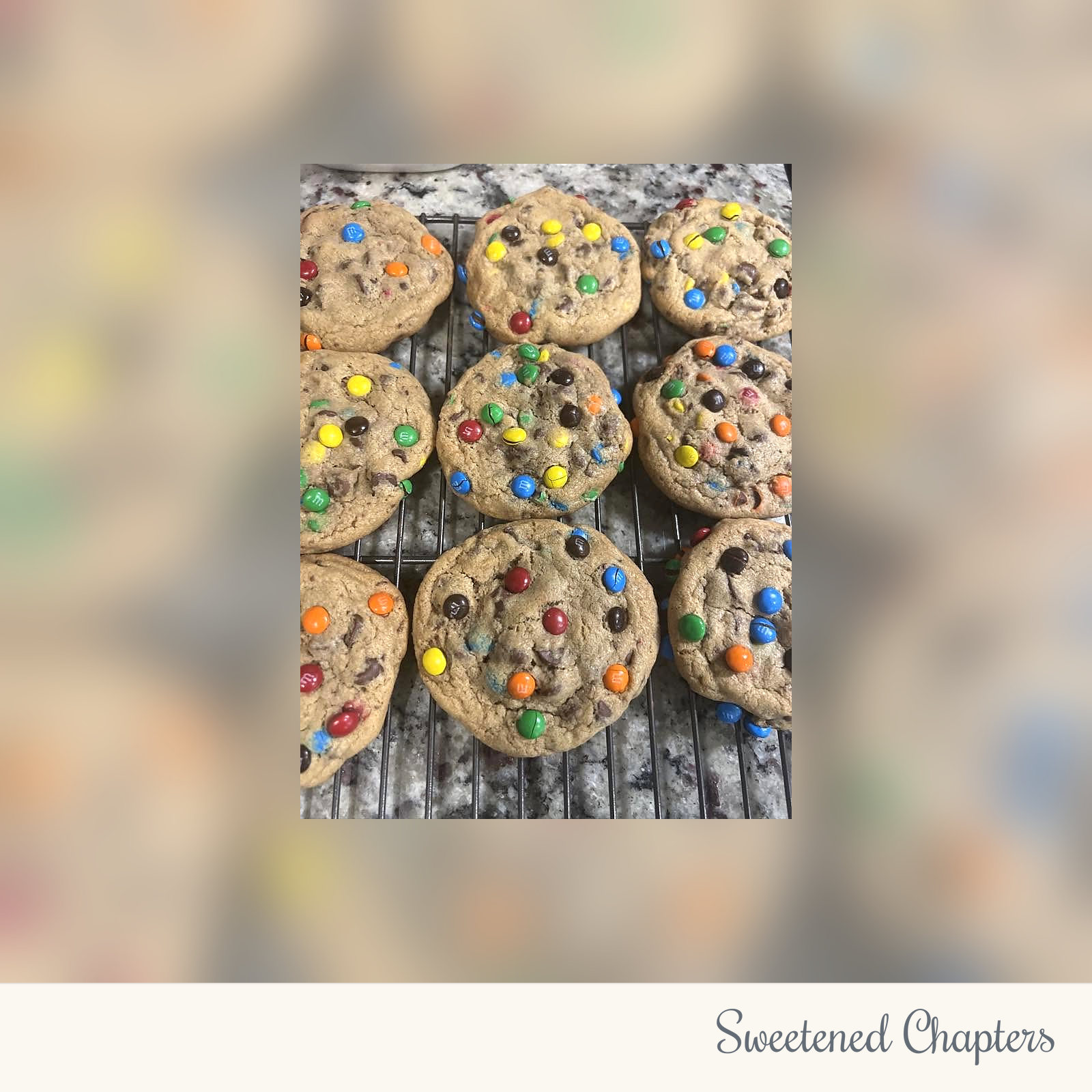 ChocChipMnM_Cookies by Sweetened Chapters