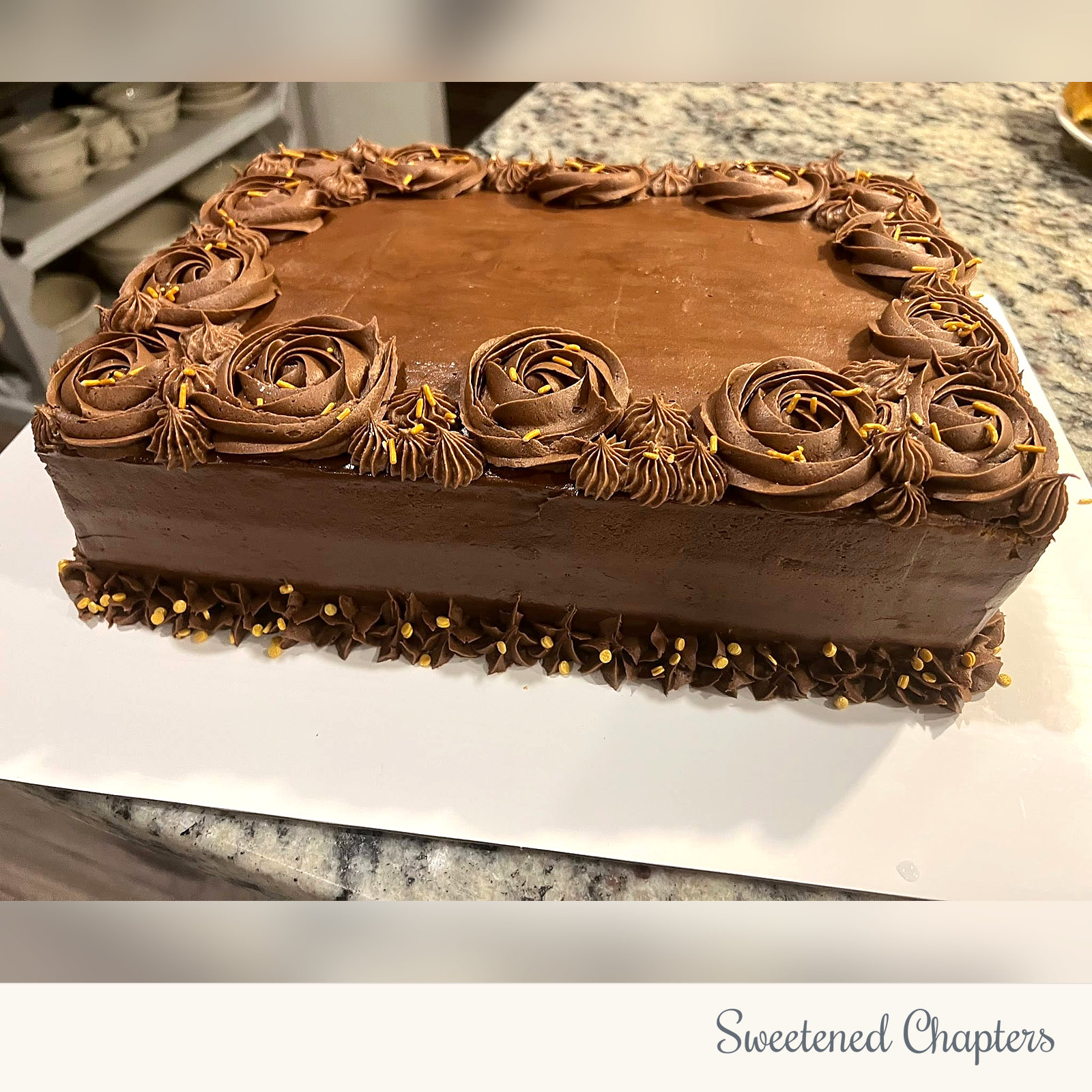 Chocolate_2tier_9_12_cake by Sweetened Chapters