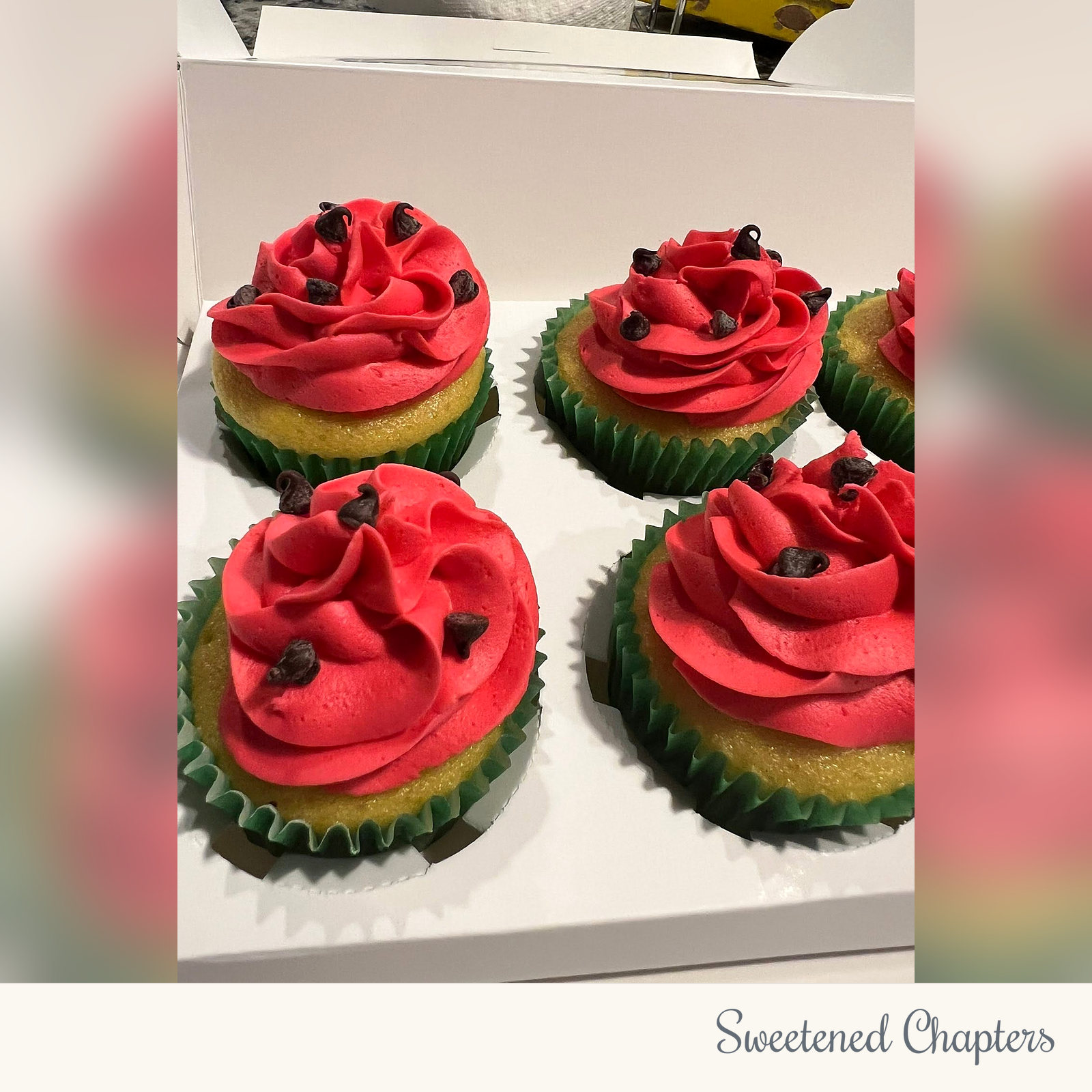 StrawberryChoc_cupcakes by Sweetened Chapters