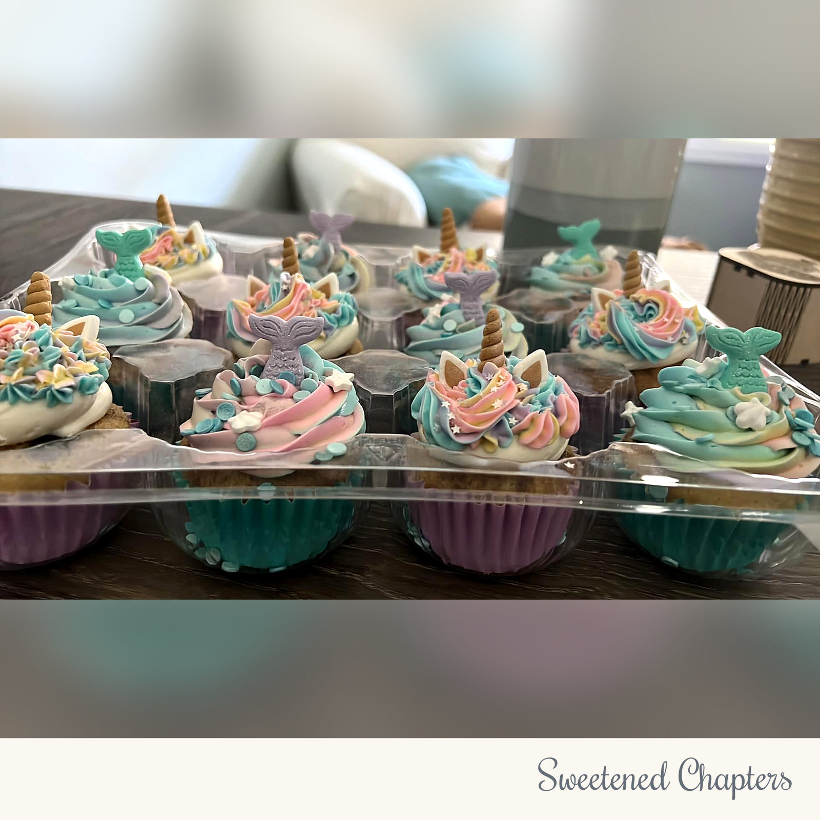 Unicorn_Cupcakes by Sweetened Chapters