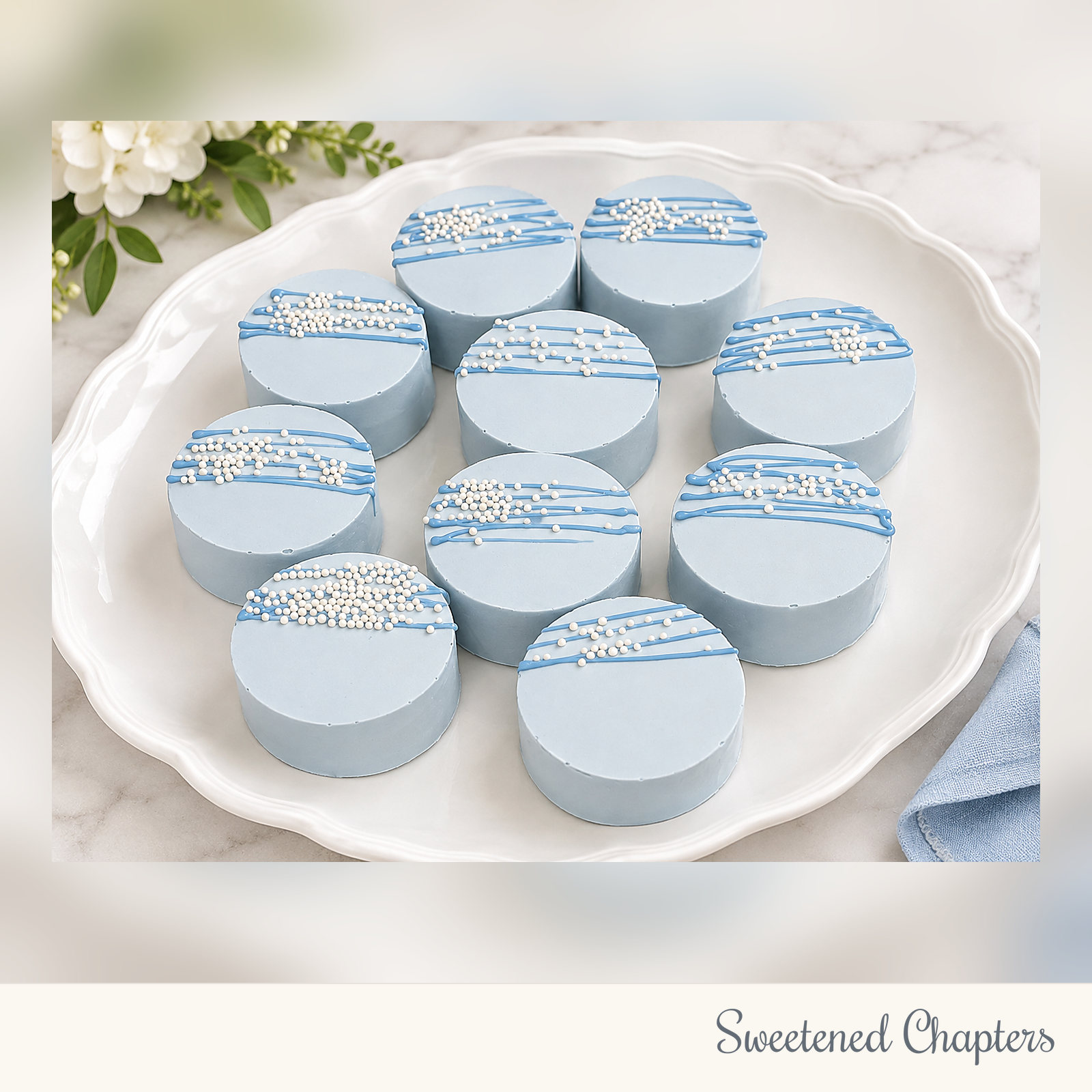 Cake Pops & Cake Pucks made by Sweetened Chapters